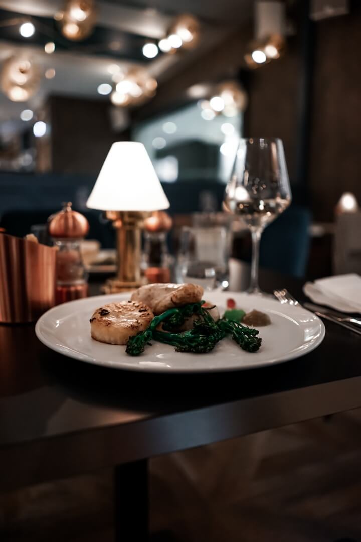 10 Fleet Street Restaurant Fried Fillet of Monkfish