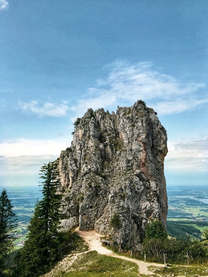 Aussicht am Kampenwand