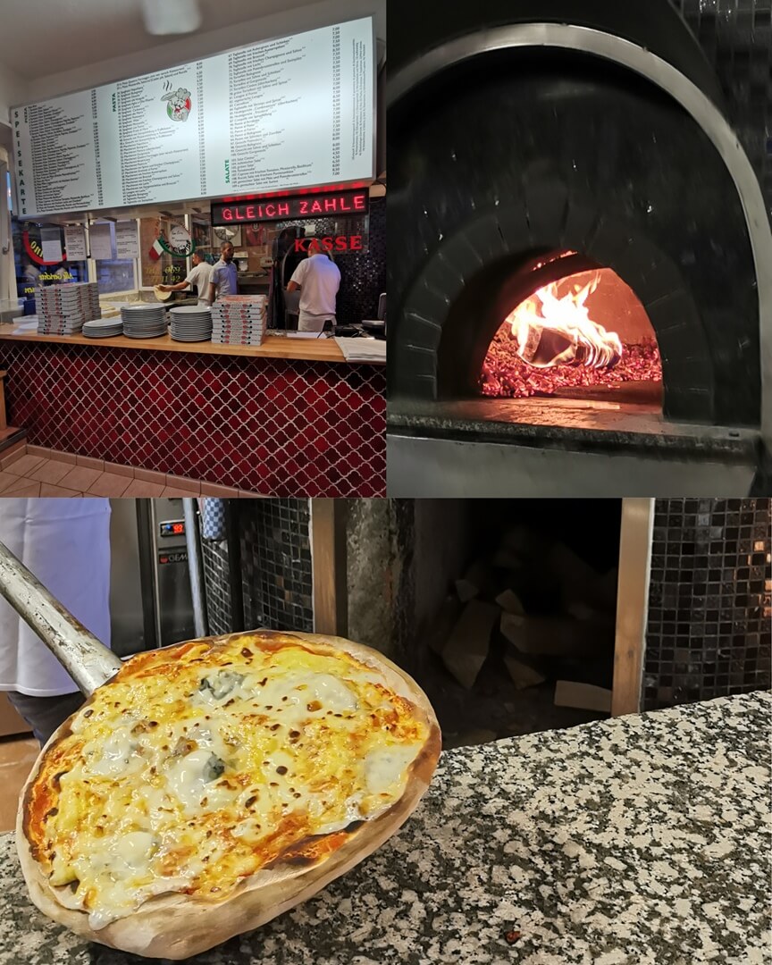 Da Cimino Pizzeria Frankfurt - Quattro Formaggi Pizza