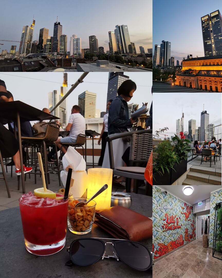 Lili's Roof Garden - Rooftop Bar im Sofitel Frankfurt