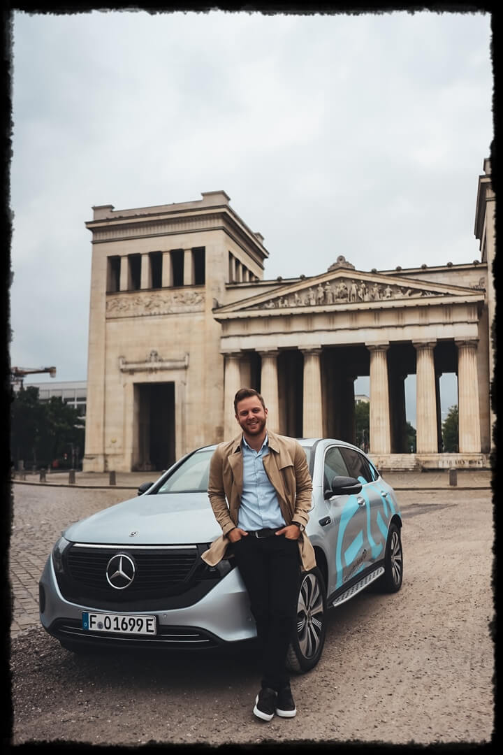 Mercedes Benz EQC 400 & Ich - Emre x emvoyoe