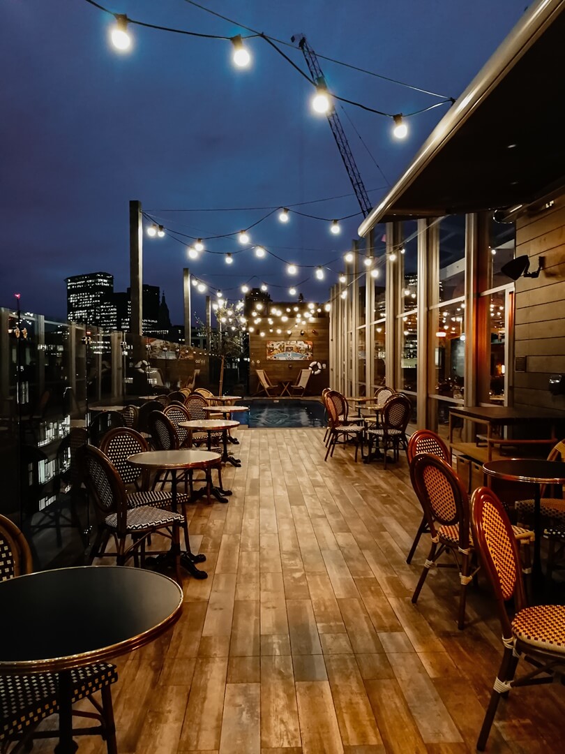 The Curtain Hotel London - Lido Rooftop Brasserie