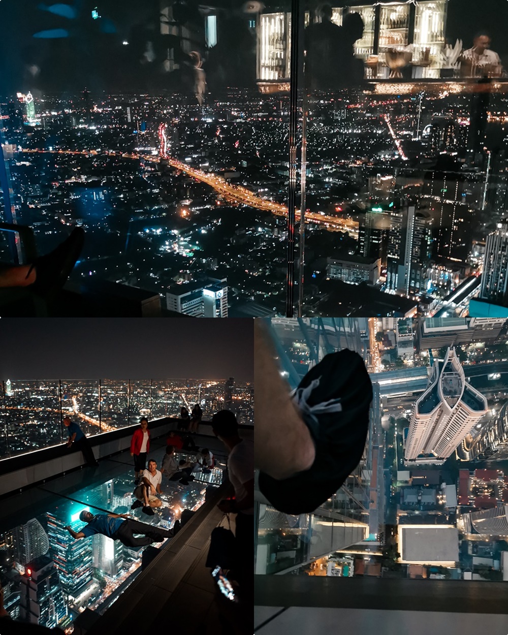 Mahanakhon Skywalk & Bar in Bangkok