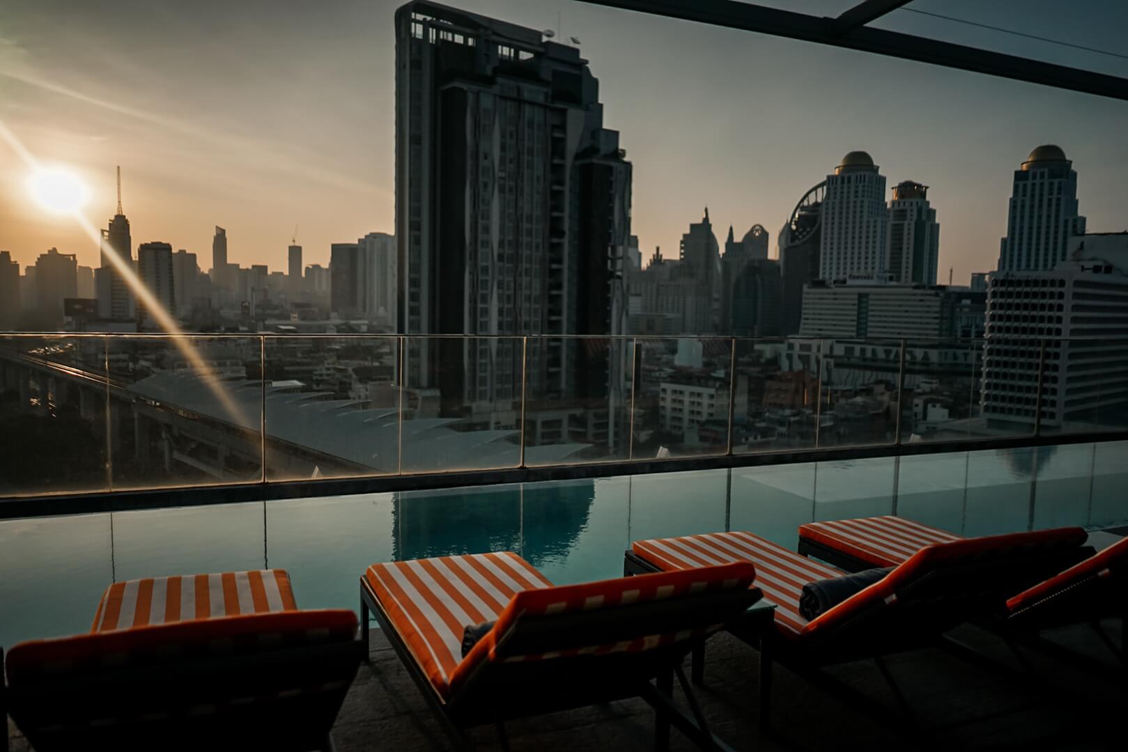 Akara Hotel Bangkok Rooftop Pool