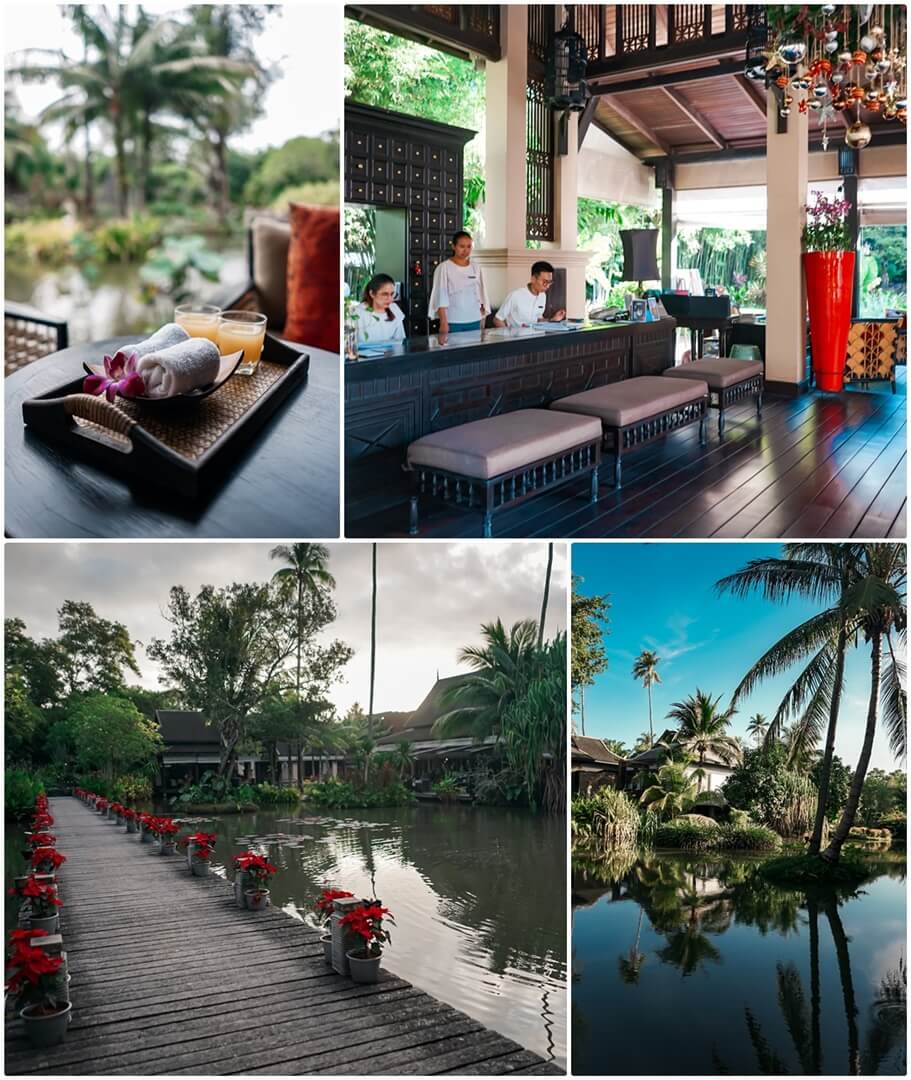 Welcome Drink & Check-In Counter im Anantara Mai Khao Phuket Villas