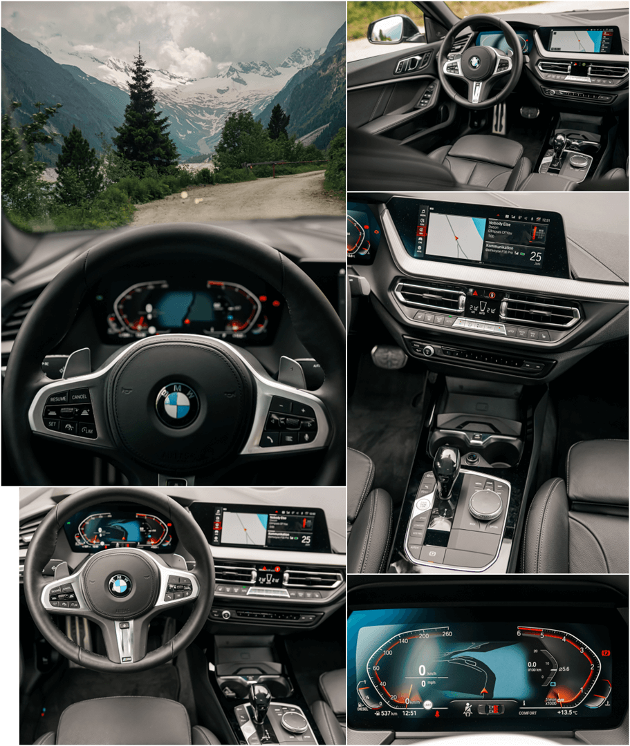 BMW Live Cockpit Professional mit 10,25" Instrumentendisplay & 10,25" Control Touch Display im 2er Gran Coupé