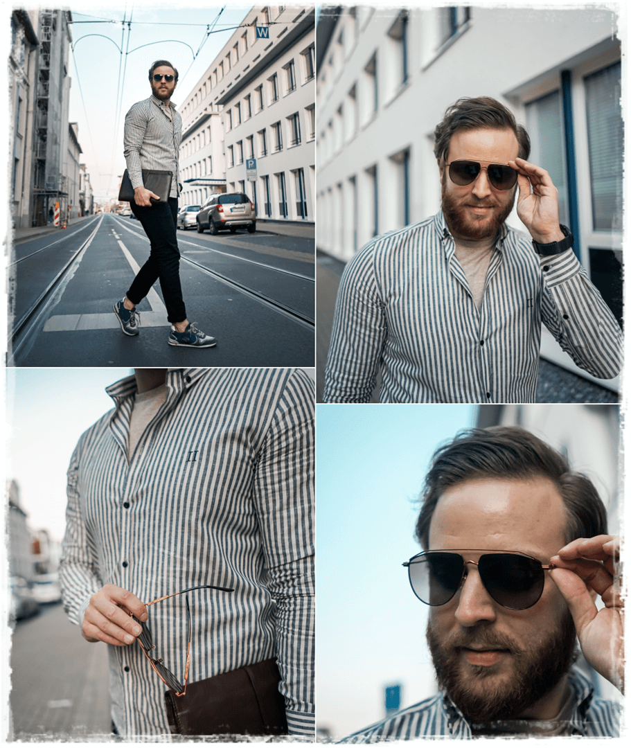 Jimmy Choo Men - Modell Lex Sonnenbrille für Ihn