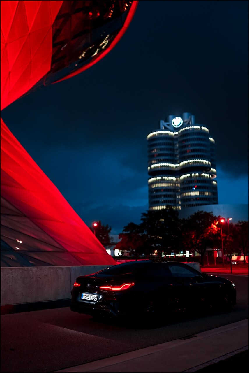 BMW Welt & Vierzylinder mit dem 840i