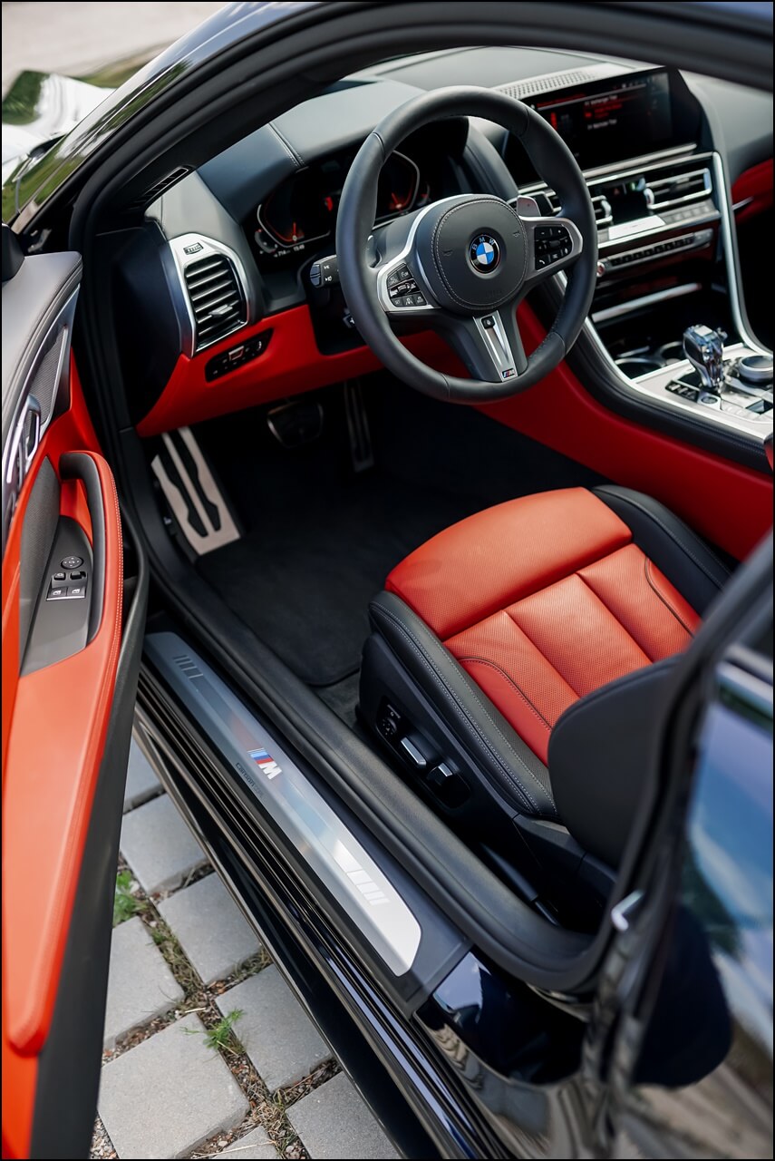 POV: Einstieg BMW 840i