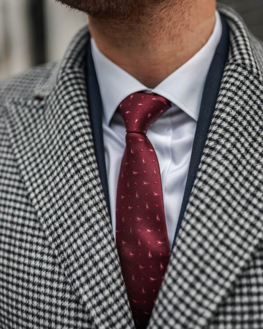 Details Matter: Krawatte mit Paisley Muster